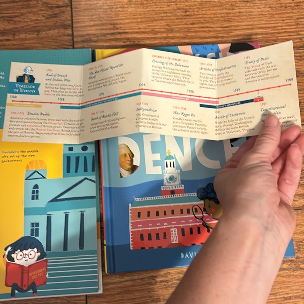 Constitution and Declaration of Independence books for kids - Picture 4 of 8